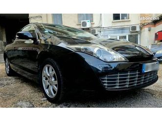 renault laguna coupe 2.0 dci 150 black edition en excellent état