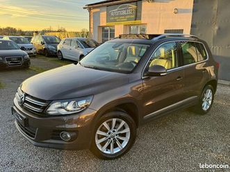 volkswagen tiguan 2.0 tdi 16v bluemotion 4motion dsg7 140cv, garantie 12 mois