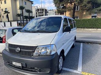 toyota hiace 2.5 d collaudato fresco canton tessin - tutti.ch