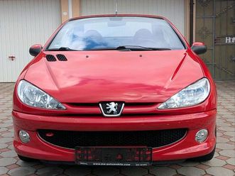 peugeot 206 cc in rot! ferrari