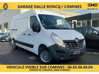 renault master grd confort l2h2 2.3dci 130 12500ht clim/bluetooth/regulateur/radio