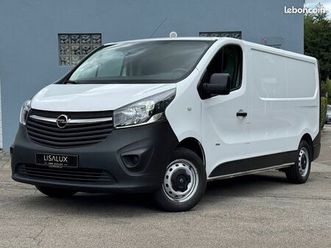opel vivaro l2h1 1.6 cdti 120 ch attelage tel reg gps 1 ere main carnet tva