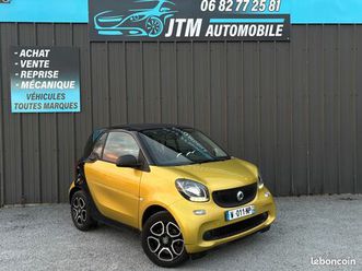 smart fortwo coupe 1.0 71 ch ss ba6 passion garantie 12 mois