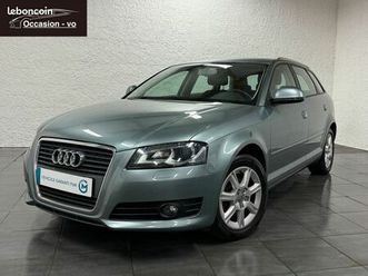 ◊ carplay audi a3 1.4 tfsi 125 cv ecran garantie gps sièges chauffants régulateur bluetooth netflix waze