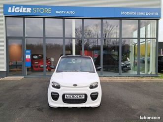 voiture sans permis microcar jamais roulée