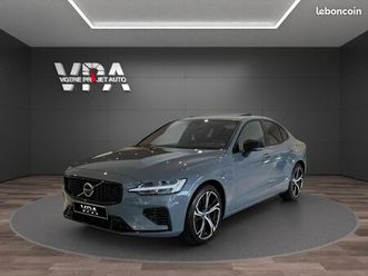 volvo s60 recharge t8 awd ultimate dark · 462ch · automatique · toit panoramique · caméra 360° · harman kardon