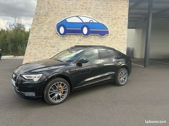 audi e-tron sportback 50 313ch avus extended e-quattro
