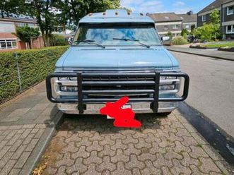 chevrolet g20 van camper hightop starcraft edition