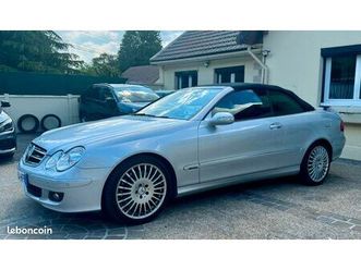 mercedes-benz classe clk cabriolet 500 5.5 i v8 32v 7g tronic