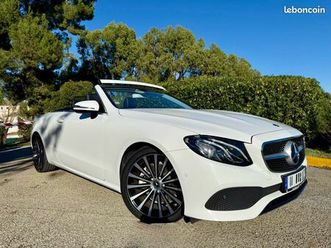mercedes-benz classe e200 cabriolet 184ch executive 9g-tronic