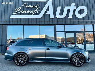 audi rs6 performance 4.0 v8 tfsi 605 ch quattro / freins ceramique / bang&olufsen 3d / caméra 360° / apple carplay