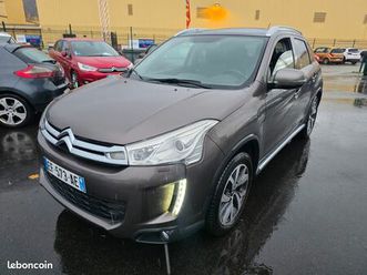 citroën c4 aircross 1.6 hdi 115cv exclusive 4x4 toit pano gps cuir caméra excellent etat