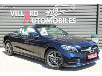 mercedes classe c 180 cabriolet 156 cv amg line - 2019 - 6 600 km - 35 900.00