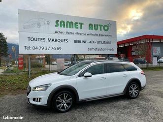 peugeot 508 rxh sw 2.0 hdi 163 etg6 + électrique 37ch