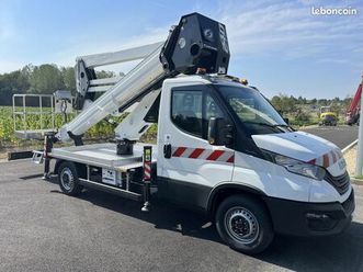 iveco daily 2.3hpi 35s14 nacelle 24 mètres - socage 24d speed - véhicule de démo neuf