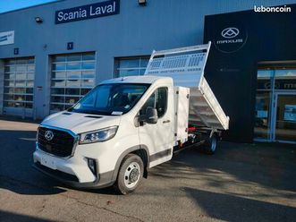 ? maxus deliver 9 l4 diesel 150 ch + benne et coffre gruau neuf & disponible de suite / prix affiché ttc