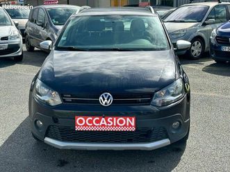 volkswagen polo cross 1.6 tdi 90 cv garantie 6 mois paiement 3/4 disponible