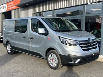 renault trafic cabine approfondie l2h1 bluedci150ch rededition bva9 5 pl