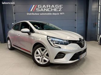 renault clio v business tce 100cv gpl/essence - radars arr/carplay - suivi renault - gar 12m