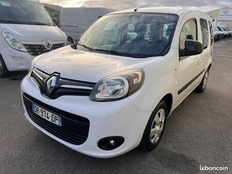 16650 ht - renault kangoo tpmr 3 places + 1 fauteuil 115 zen 1,2 l - 04/2015 - 65500 kms