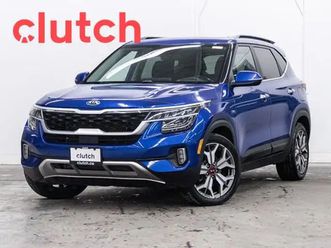 2021 kia seltos sx turbo awd w/ apple carplay & android auto, he