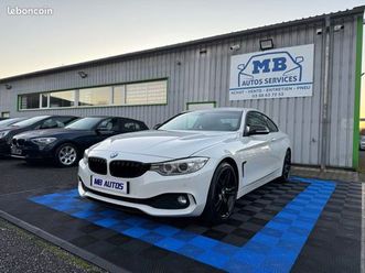 bmw série 4 430i 252cv coupe bva cuir gps xénon caméra bluetooth régulateur garantie 12 mois