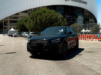 audi q2 phase 2 35 tfsi 150ch s tronic 7 - finition s line plus - carplay - full led - virtual cockpit - 2021 - 90 000 km - noir - non fumeur