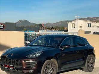 porsche macan 3.0 v6 pdk 340 cv boîte auto - jamais accidenté - couleur rare- carnet entretien porsche - aucun frais à prévoir - jantes 21 - coffre élec - détec