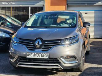 renault espace v 1.6 dci 160 cv - garantie 12 mois - initiale paris - 1ère main - 7 places