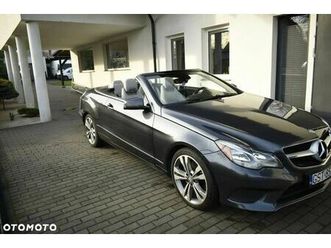 mercedes-benz klasa e 350 cabrio 7g-tronic