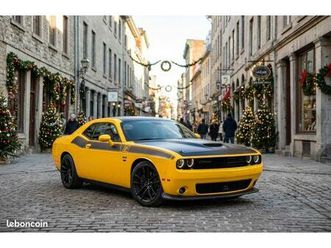 dodge challenger r/t scat pack srt t/a 2018 – 58 000 km – 44700 ttc