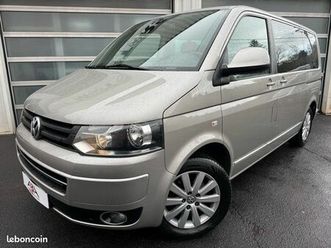 volkswagen multivan 2.0 tdi 140 highline carat toit ouvrant / semi cuir / sièges chauffant / carplay