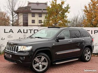 jeep grand cherokee 3.0 overland 241ch - attelage - toit ouvrant - sièges chauffants