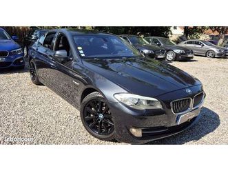 tres belle bmw 525d f10 berline 3.0 diesel 204 ch 6 cylindres en lignes 2011 cuir gps xenon 195 000 km carnet entretien complet 13 990