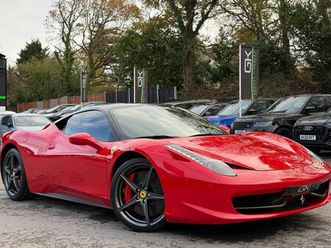 2013 - italia f1 dct - left hand drive - just serviced by ferrari -reverse camera 2-door