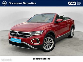 volkswagen t-roc cabriolet 1.5 tsi evo2 150 start/stop dsg7 style