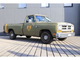dodge d100 ram military top zustand