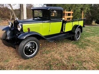 prewar hauler: 1931 ford model aa flareboard express truck