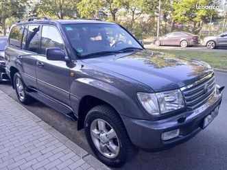 toyota land cruiser hdj 100 4.2 204ch executive bva - entretien toyota - attelage - sièges chauffants - 193 000km
