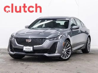 2021 cadillac ct5 premium luxury w/apple carplay, heated front s