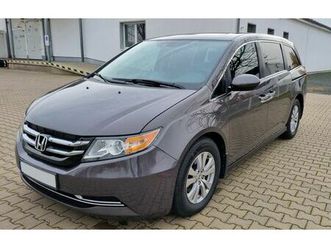 honda odyssey ex-l, 8 echtledersitze, schiebedach