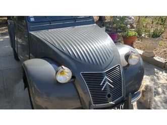 1954 citroen 2cv gris manuel, 4 vitesses conduite à gauch...