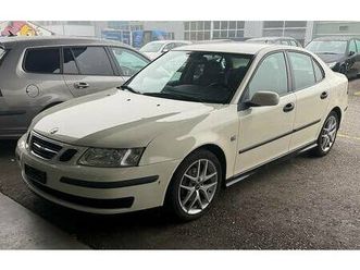 saab 9-3 sport 1.8t limousine in elegantem weiß canton zurich - tutti.ch
