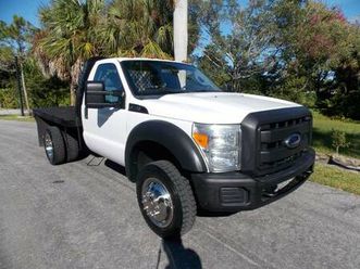 2012 ford super duty f-550 drw 4wd reg cab 141 wb 60 ca xl