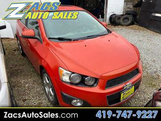 used 2012 chevrolet sonic 1lz
