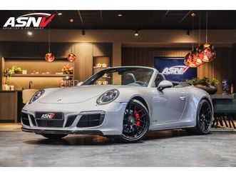 porsche 911 cabrio - 991.2 3.0 carrera 4 gts, 450 pk, sport/design, full/alcantara, pdcc, burmester, pdls +, ca