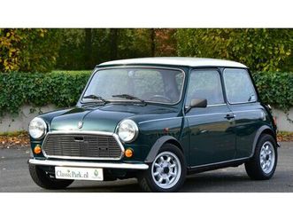 1989 austin mini donkergroen manuel, 4 vitesses conduite...