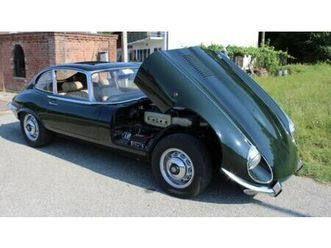 1971 jaguar e-type vert manuel, 4 vitesses conduite à gau...
