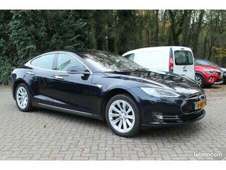 tesla model s p85 d 423 ch - supercharge gratuite à vie - toit panoramique