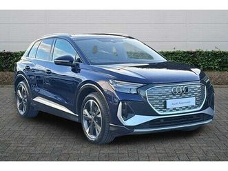 audi q4 e-tron s line 50 quattro